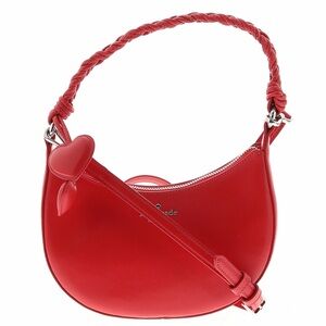 Kate Spade Nova Cherry Red Braided Strap shoulder bag